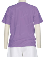 Button Shoulder Raglan T-Shirt