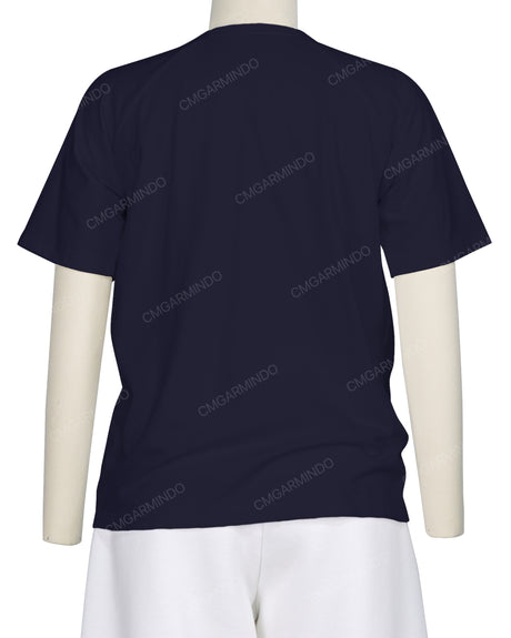 Button Shoulder Raglan T-Shirt