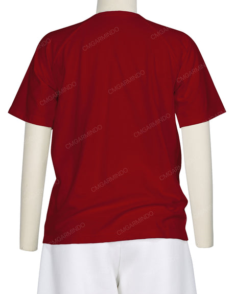 Button Shoulder Raglan T-Shirt