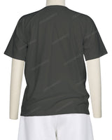 Button Shoulder Raglan T-Shirt