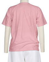 Button Shoulder Raglan T-Shirt