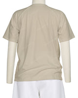 Button Shoulder Raglan T-Shirt