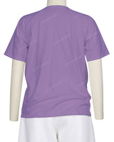 Button Shoulder Raglan T-Shirt