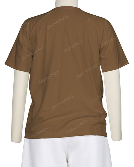 Button Shoulder Raglan T-Shirt