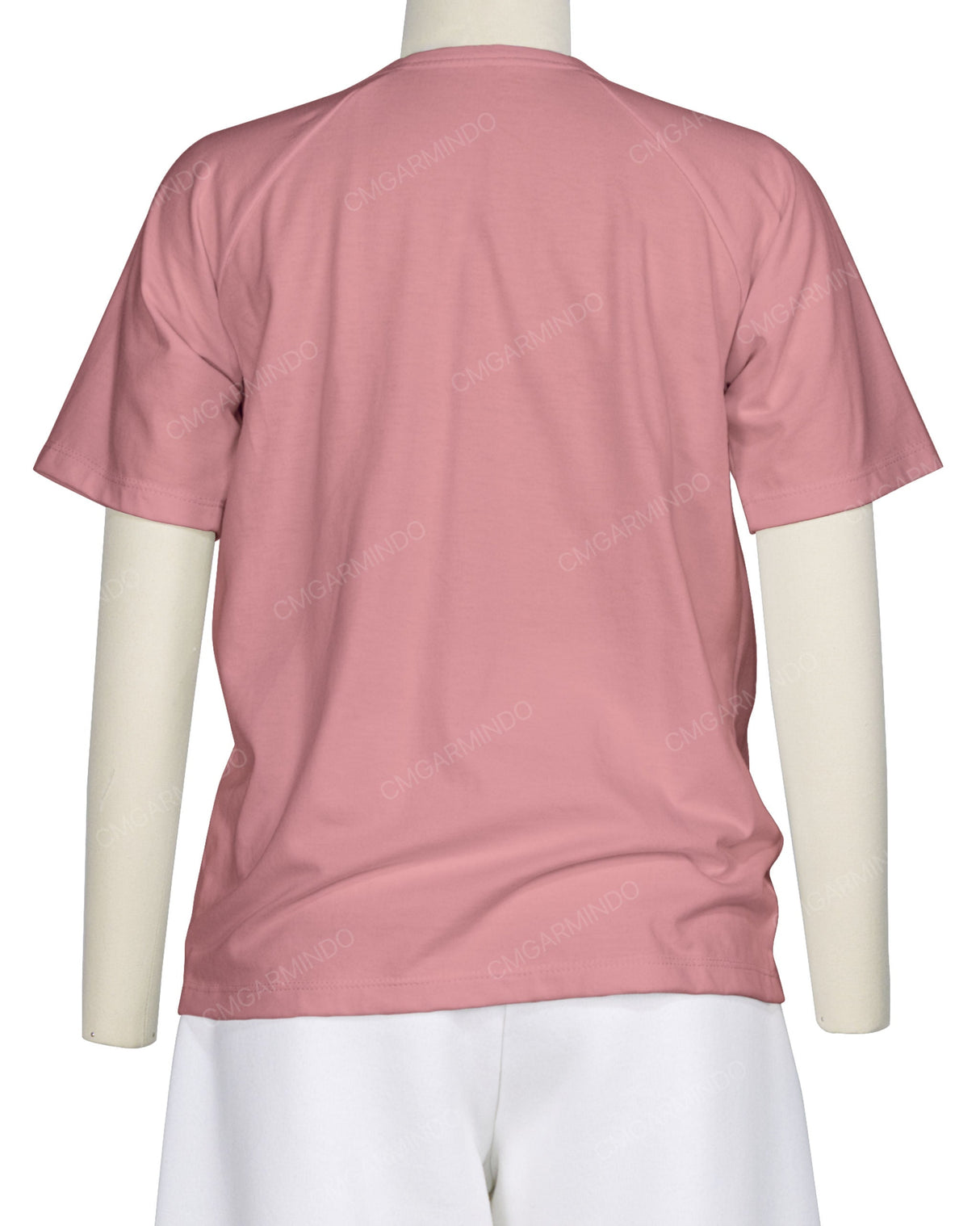 Button Shoulder Raglan T-Shirt