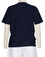 Button Shoulder Raglan T-Shirt
