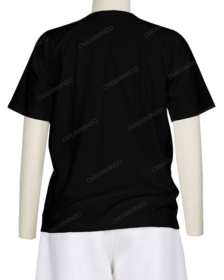 Button Shoulder Raglan T-Shirt