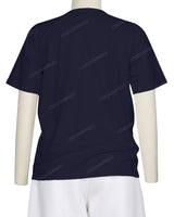 Button Shoulder Raglan T-Shirt