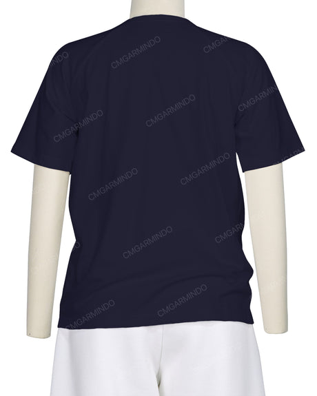 Button Shoulder Raglan T-Shirt