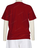 Button Shoulder Raglan T-Shirt