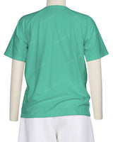 Button Shoulder Raglan T-Shirt