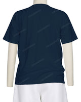 Button Shoulder Raglan T-Shirt