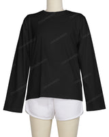 Regular Long Sleeve Crew Neck T-Shirt