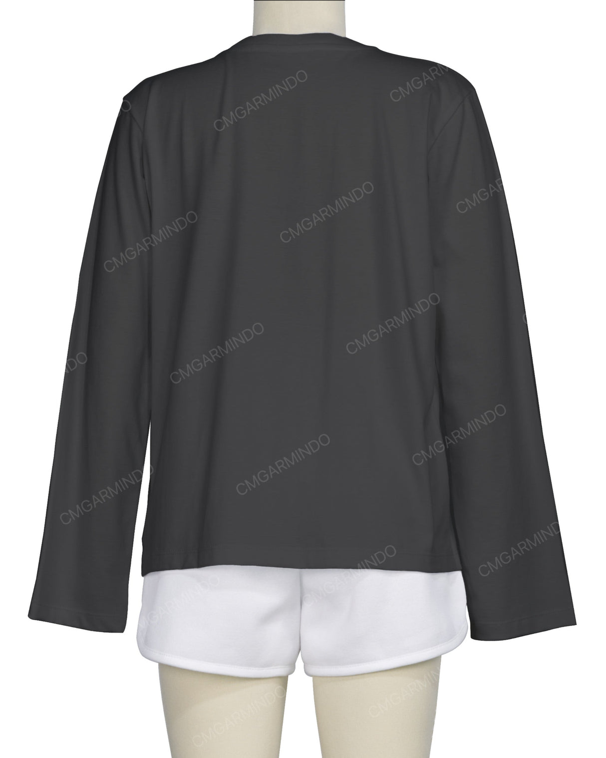 Regular Long Sleeve Crew Neck T-Shirt