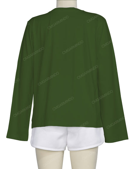 Regular Long Sleeve Crew Neck T-Shirt