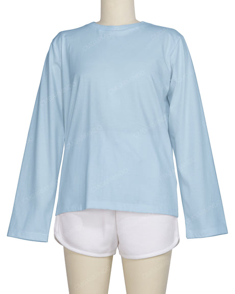 Regular Long Sleeve Crew Neck T-Shirt