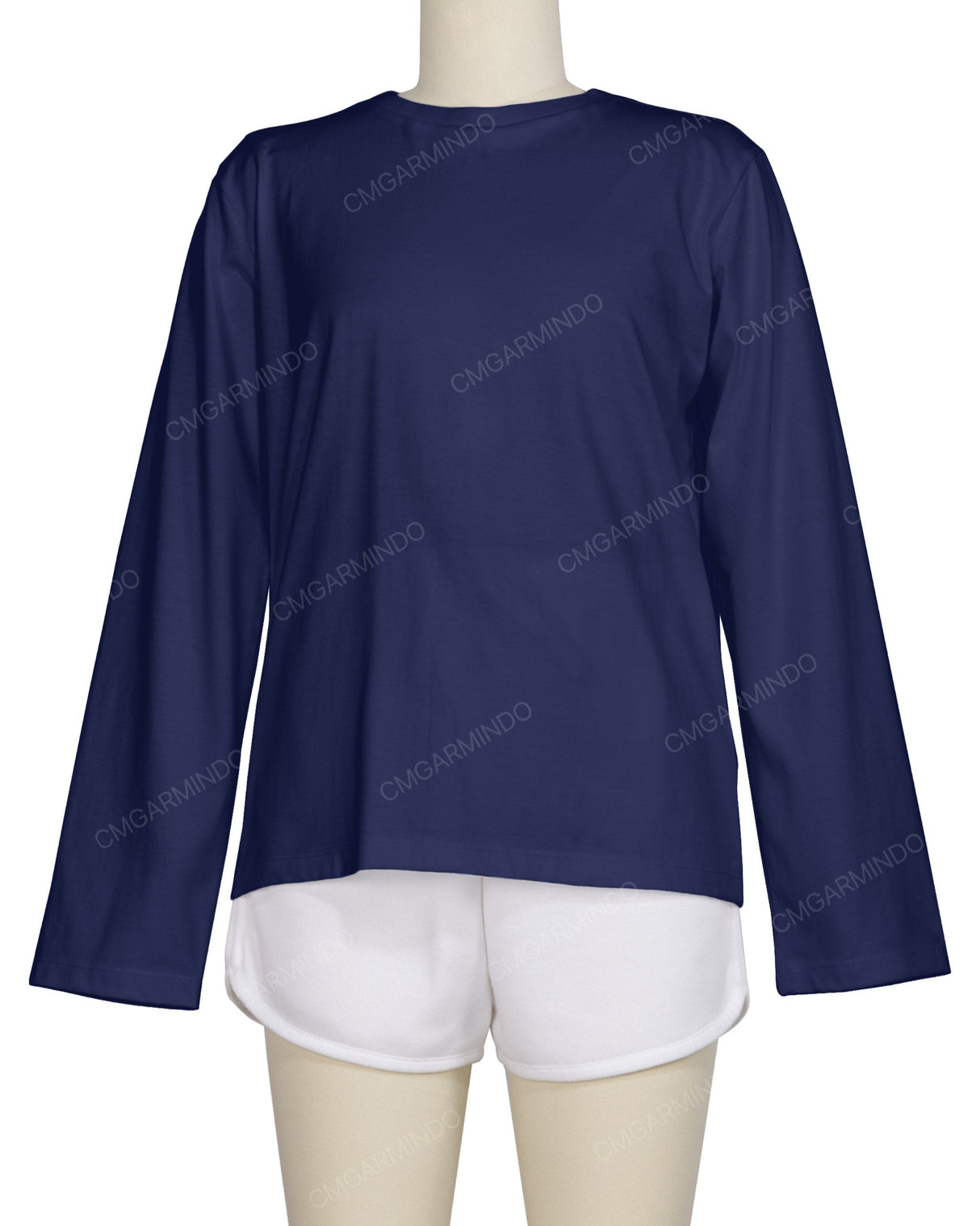 Regular Long Sleeve Crew Neck T-Shirt