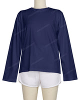 Regular Long Sleeve Crew Neck T-Shirt