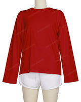 Regular Long Sleeve Crew Neck T-Shirt