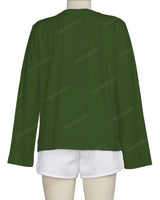 Regular Long Sleeve Crew Neck T-Shirt
