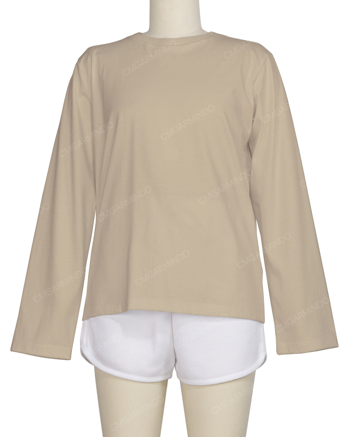 Regular Long Sleeve Crew Neck T-Shirt