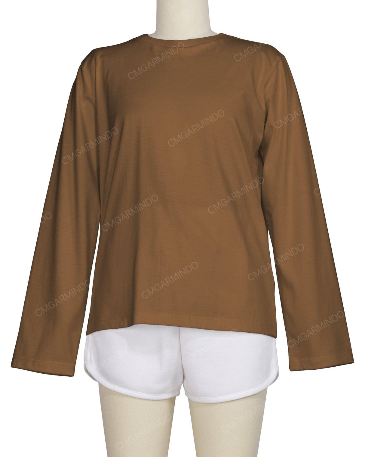 Regular Long Sleeve Crew Neck T-Shirt