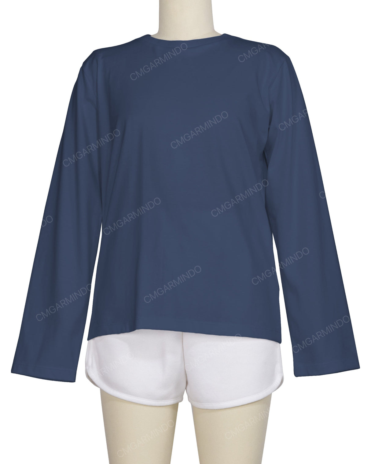 Regular Long Sleeve Crew Neck T-Shirt