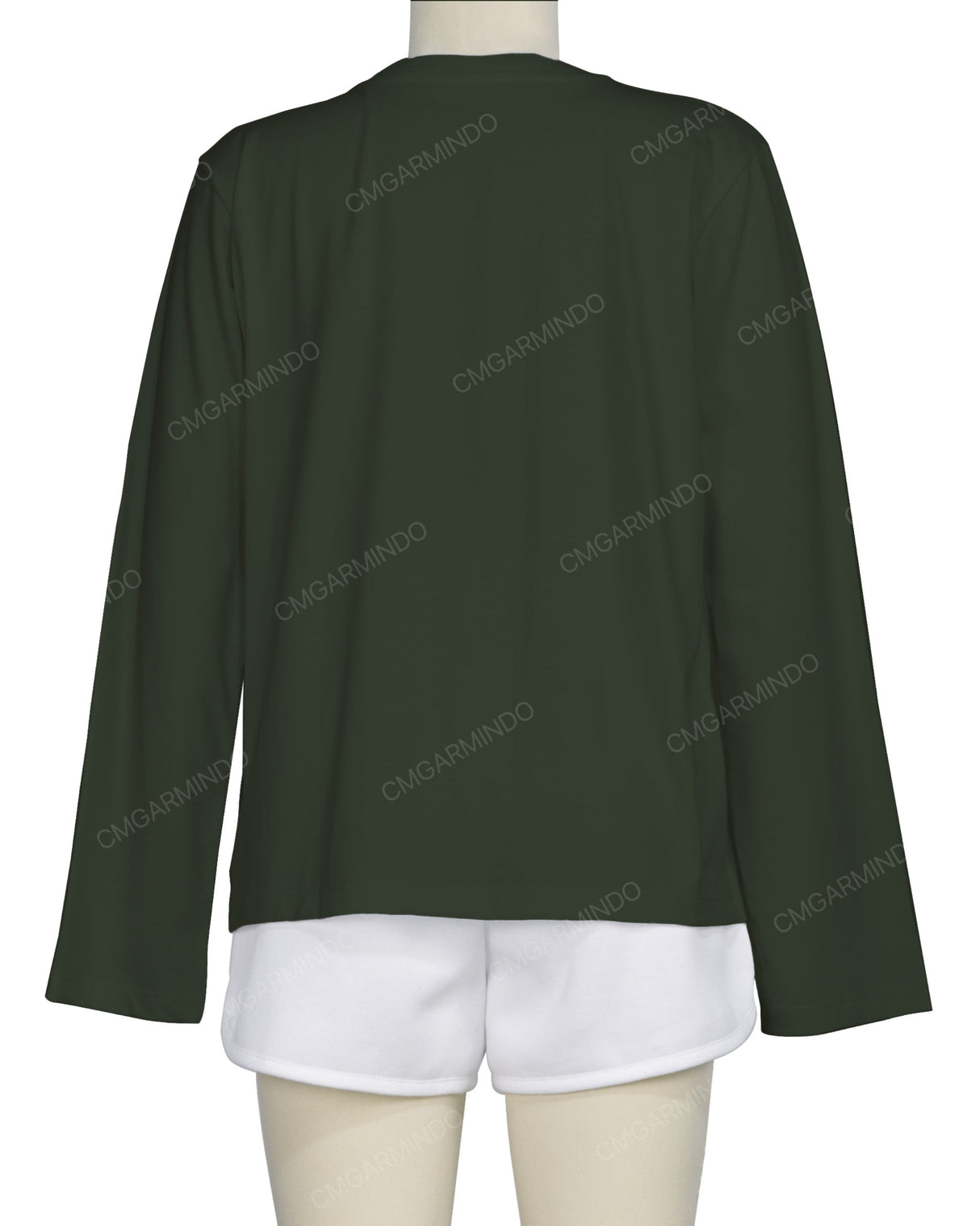 Regular Long Sleeve Crew Neck T-Shirt