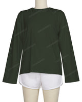 Regular Long Sleeve Crew Neck T-Shirt