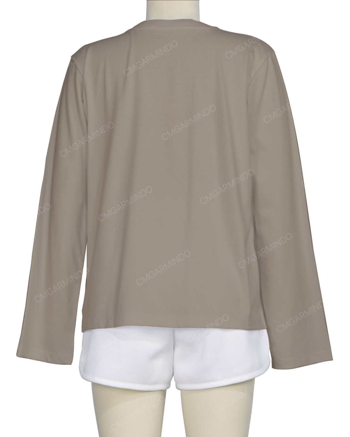 Regular Long Sleeve Crew Neck T-Shirt