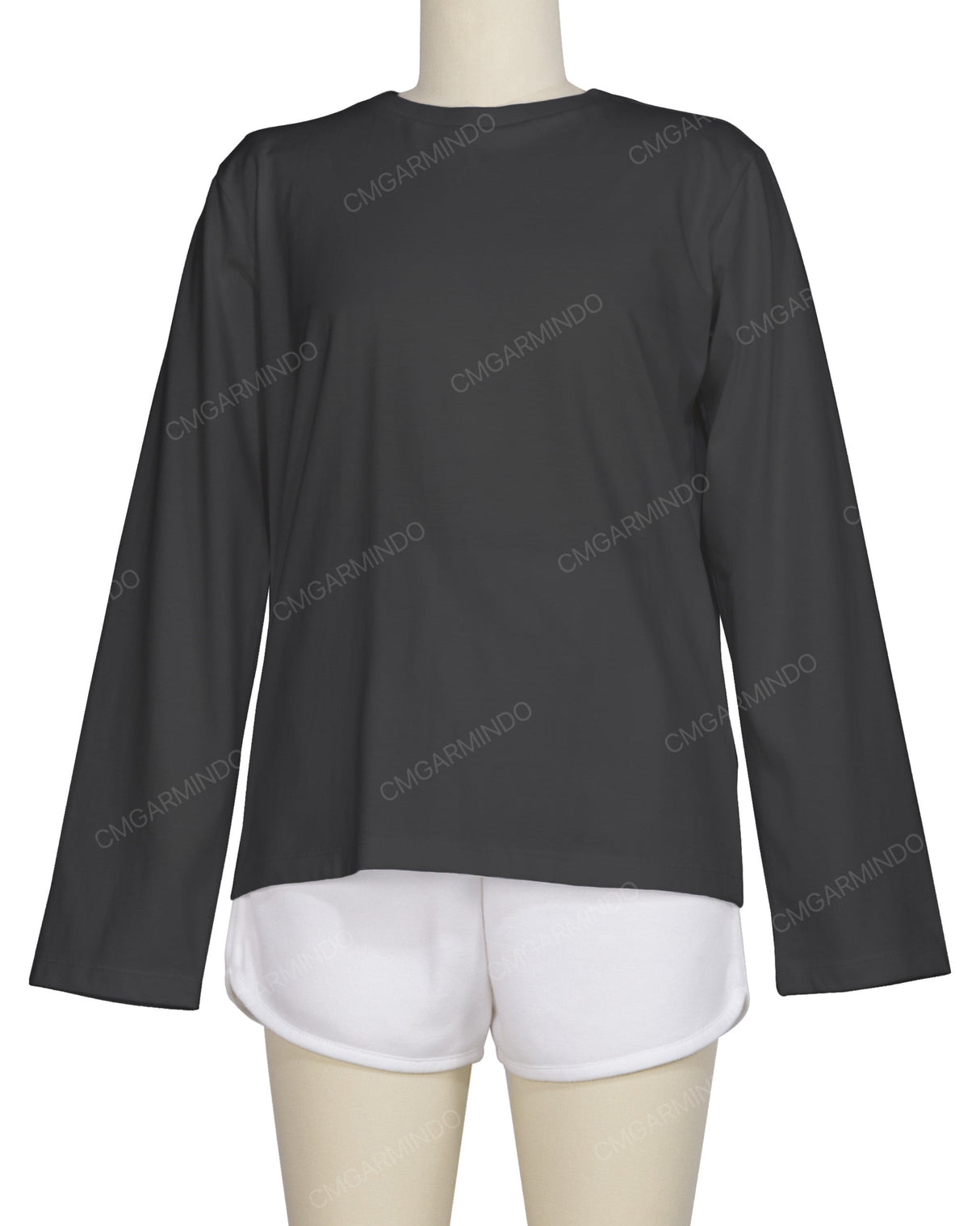Regular Long Sleeve Crew Neck T-Shirt