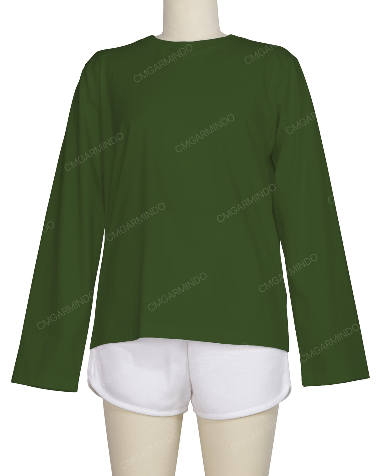 Regular Long Sleeve Crew Neck T-Shirt