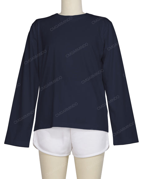 Regular Long Sleeve Crew Neck T-Shirt