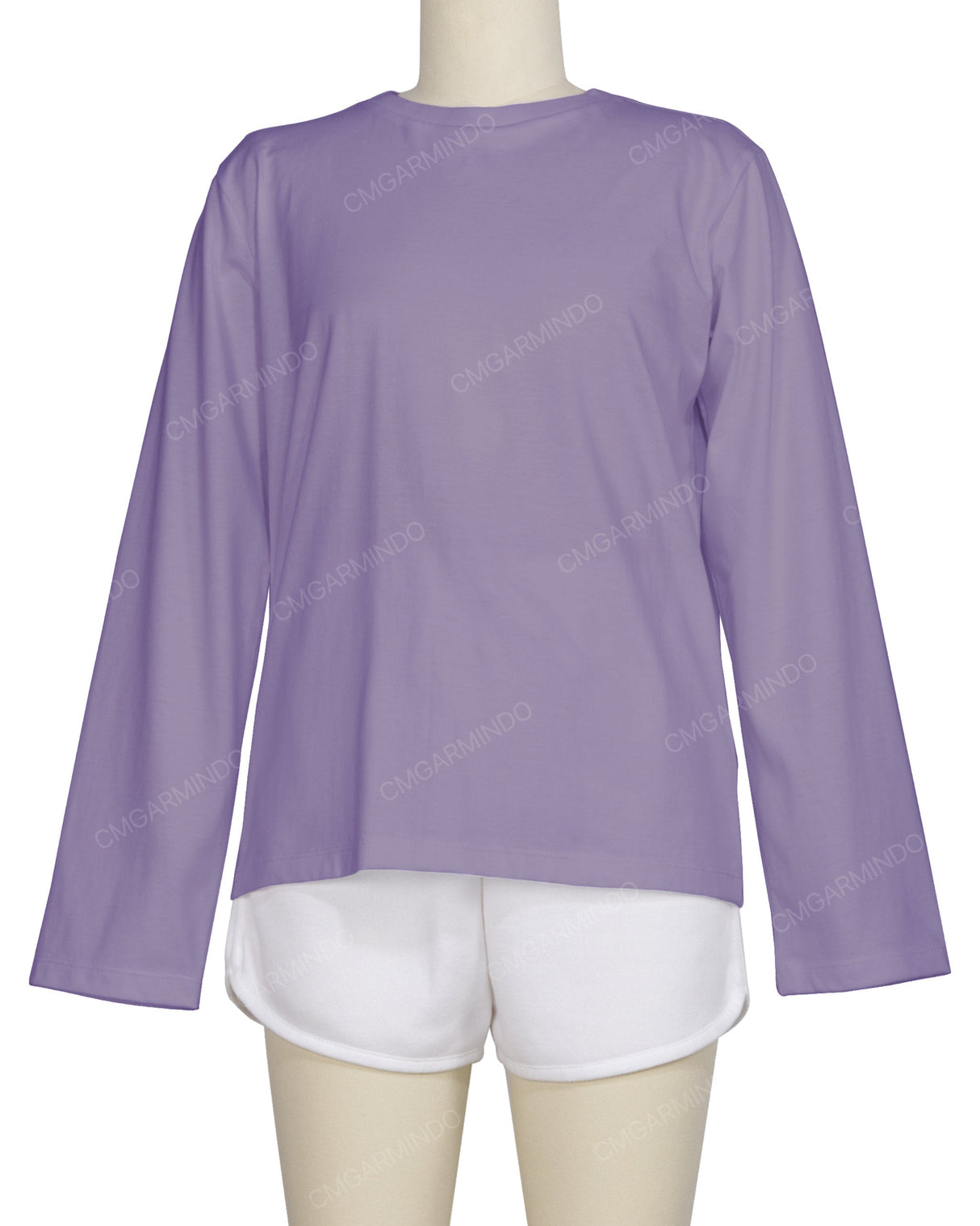 Regular Long Sleeve Crew Neck T-Shirt