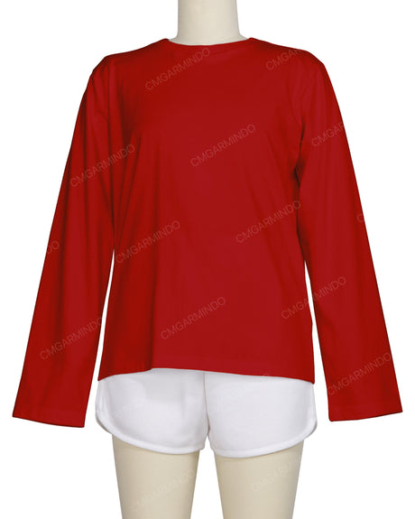 Regular Long Sleeve Crew Neck T-Shirt