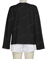 Regular Long Sleeve Crew Neck T-Shirt