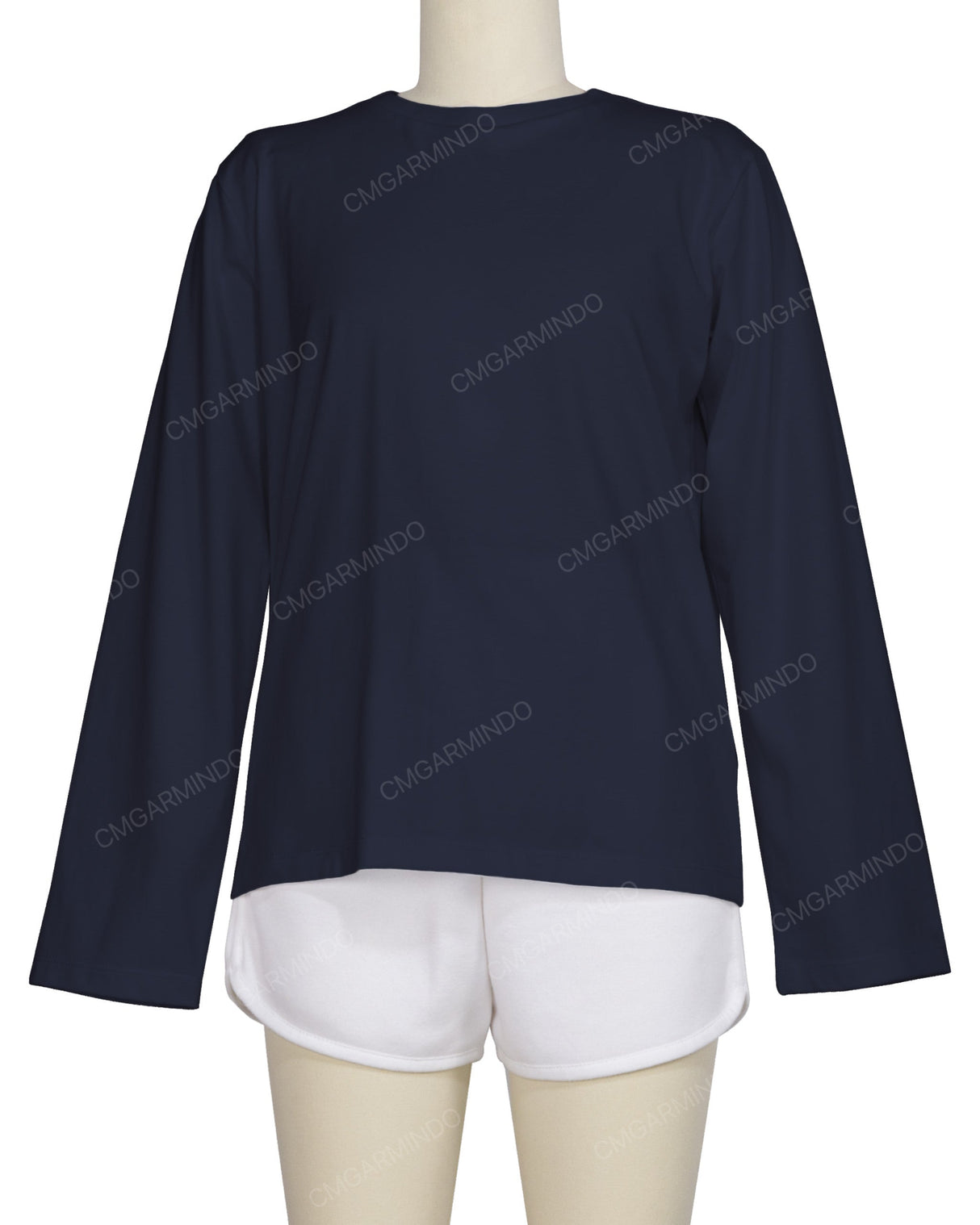 Regular Long Sleeve Crew Neck T-Shirt