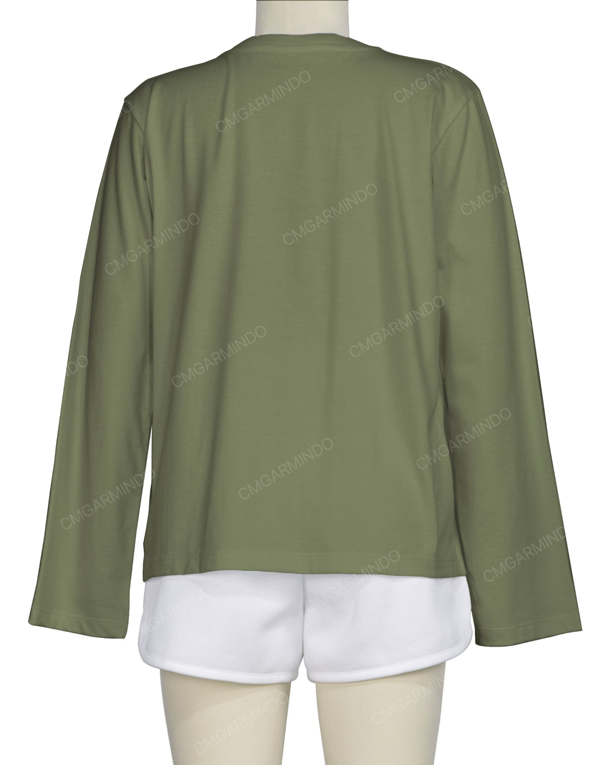Regular Long Sleeve Crew Neck T-Shirt