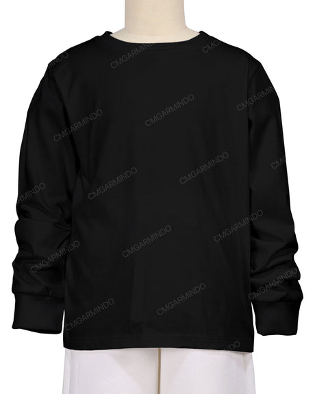 Ribbed Trim Long Sleeve T-Shirt