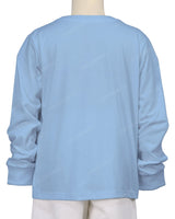 Ribbed Trim Long Sleeve T-Shirt