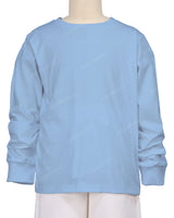 Ribbed Trim Long Sleeve T-Shirt