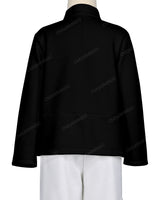 High Neck 1/4 Zip Panel Sweatshirt