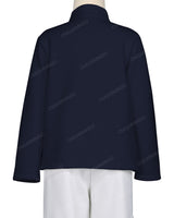 High Neck 1/4 Zip Panel Sweatshirt