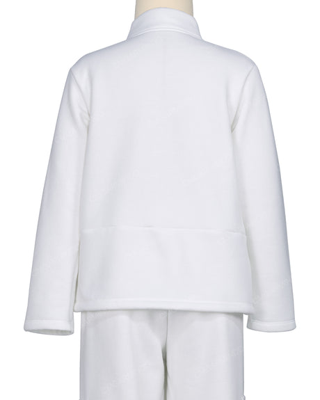 High Neck 1/4 Zip Panel Sweatshirt