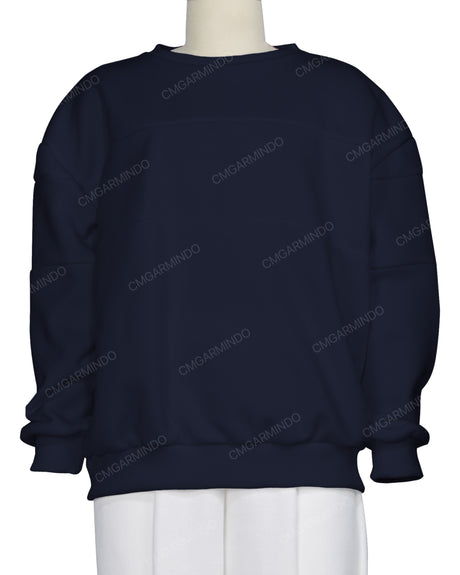 Oversized Panel Sweatshirt