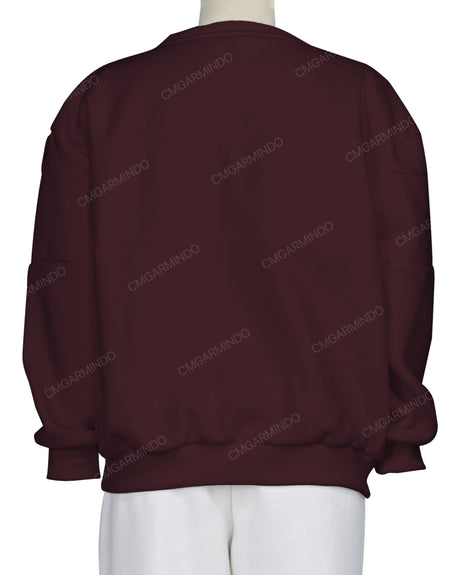 Oversized Panel Sweatshirt