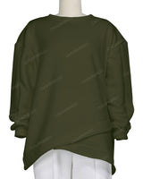 Asymmetrical Sweatshirt