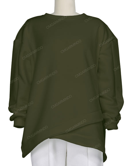 Asymmetrical Sweatshirt
