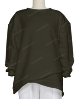 Asymmetrical Sweatshirt