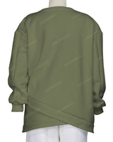 Asymmetrical Sweatshirt